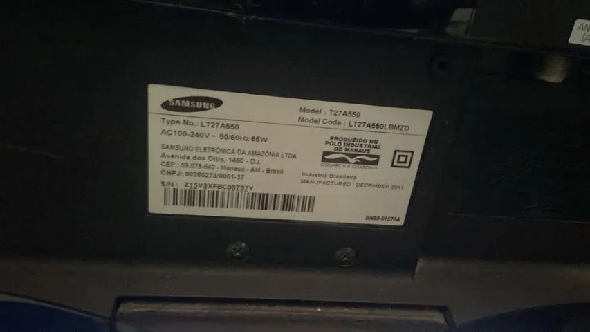 Monitores Samsung 27? LT27A550 - Lote com 2 unidades - Foto 2