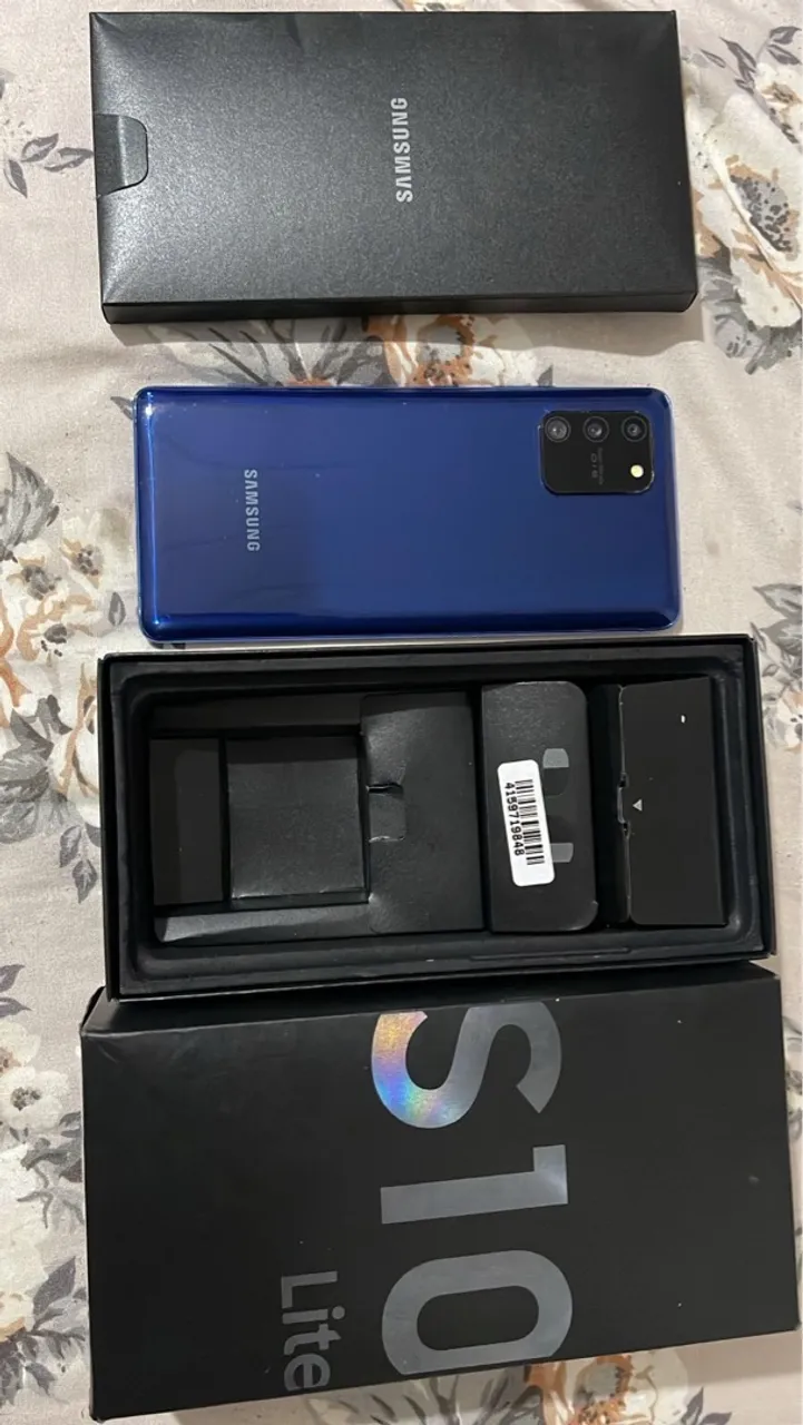 Samsung s10 lite 128 gb 6+6 de ram celular top