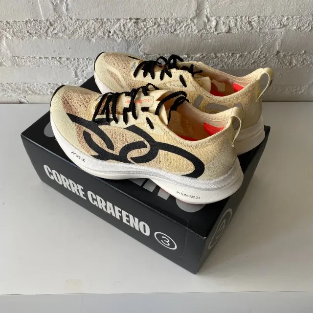 C111 Tenis Olympikus Corre 3 Grafeno de Placa Corrida Tamanho 38