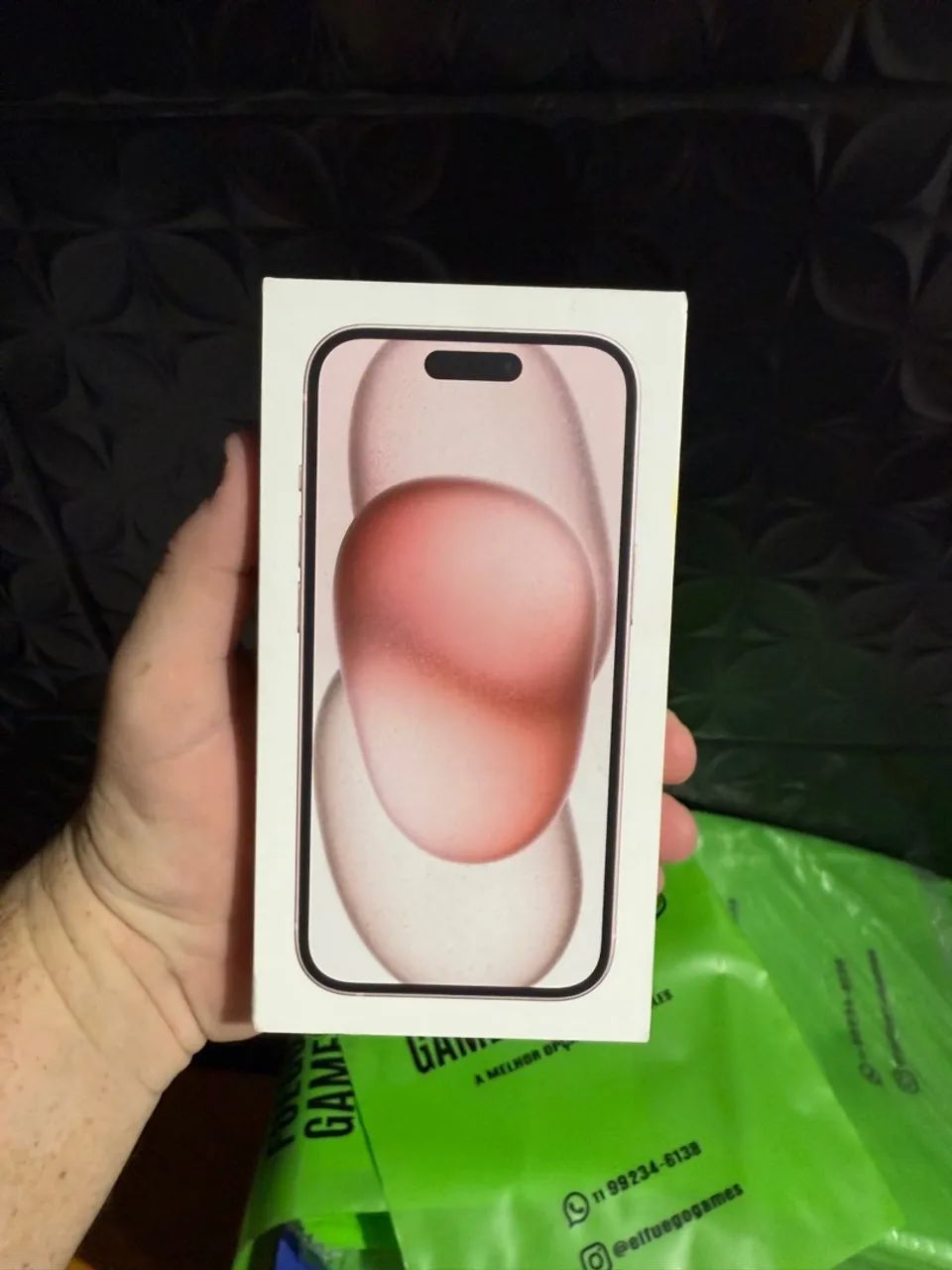 Iphone 15 Rose 128GB - Lacrado - Foto 3