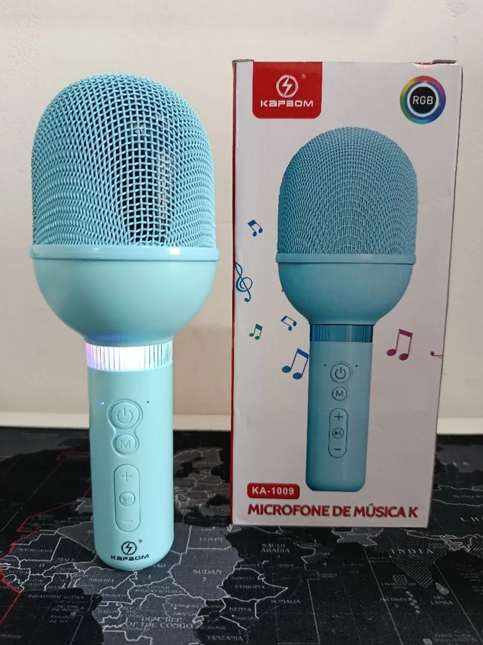 Microfone karaokê via bluetooth / MEGA PROMOÇÃO  - Foto 5