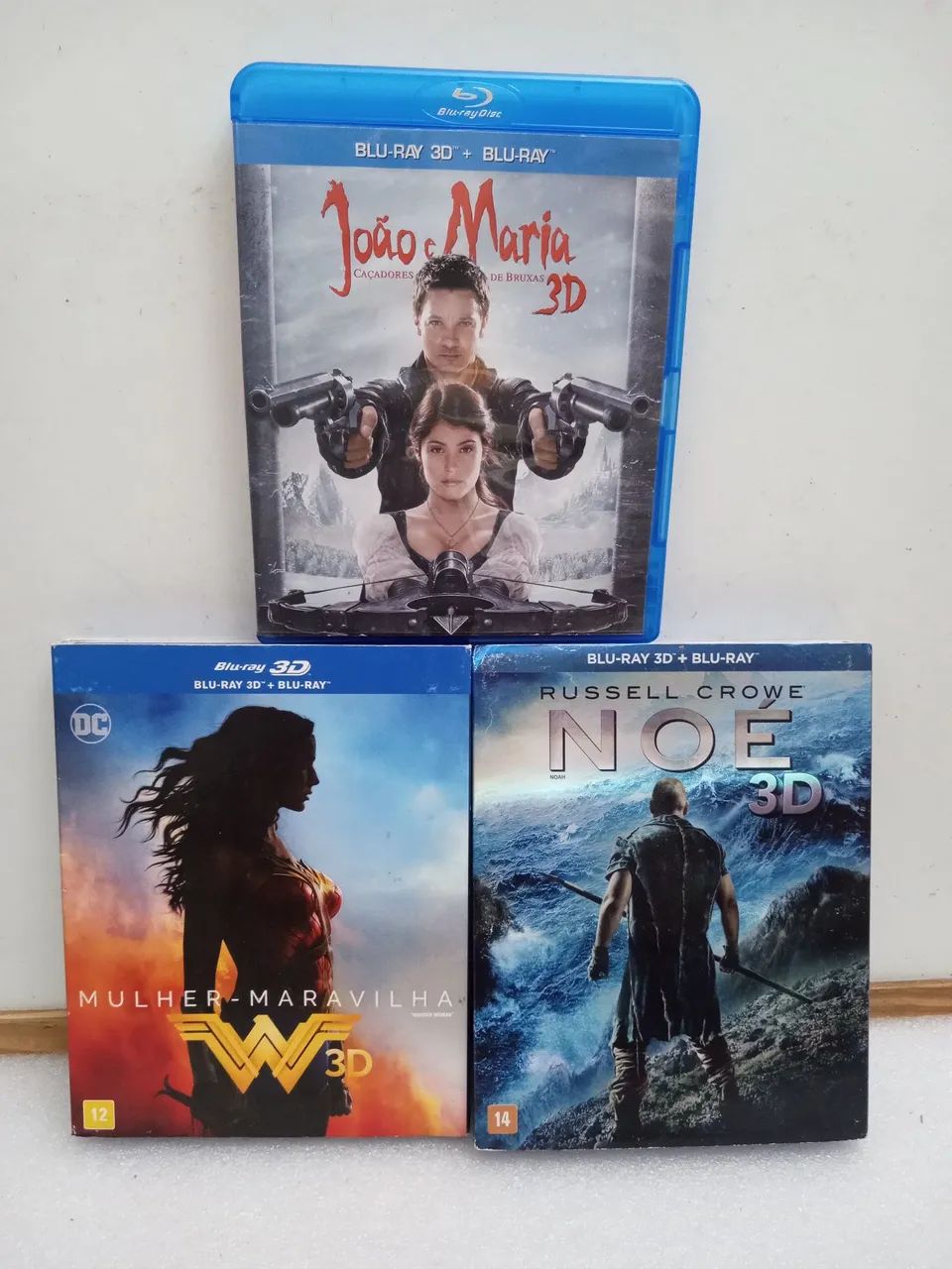 Blu-Ray 3D - Coleção de Filmes