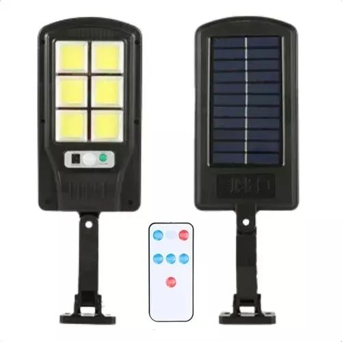 Luminária Solar Led Controle Sensor