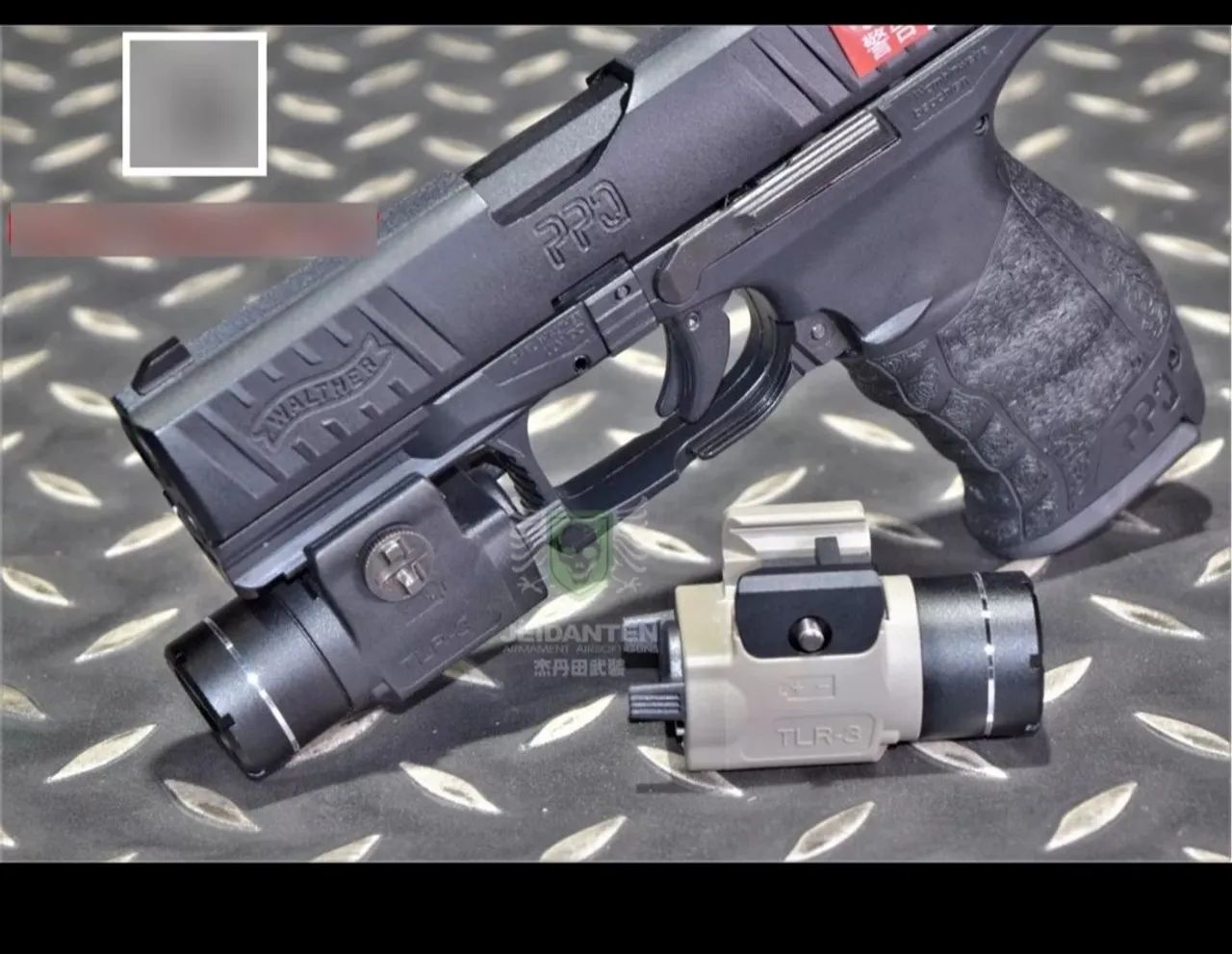 Lanterna TLR-3 para pistola Airsoft  - Foto 6