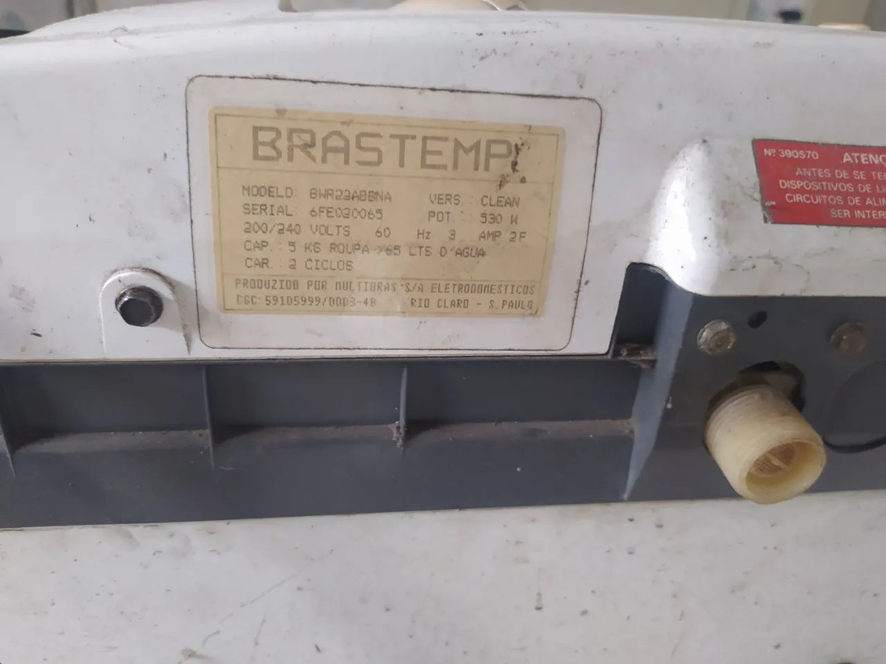 Máquina de Lavar Brastemp Clean - Para conserto ou retirada de peças - Foto 5