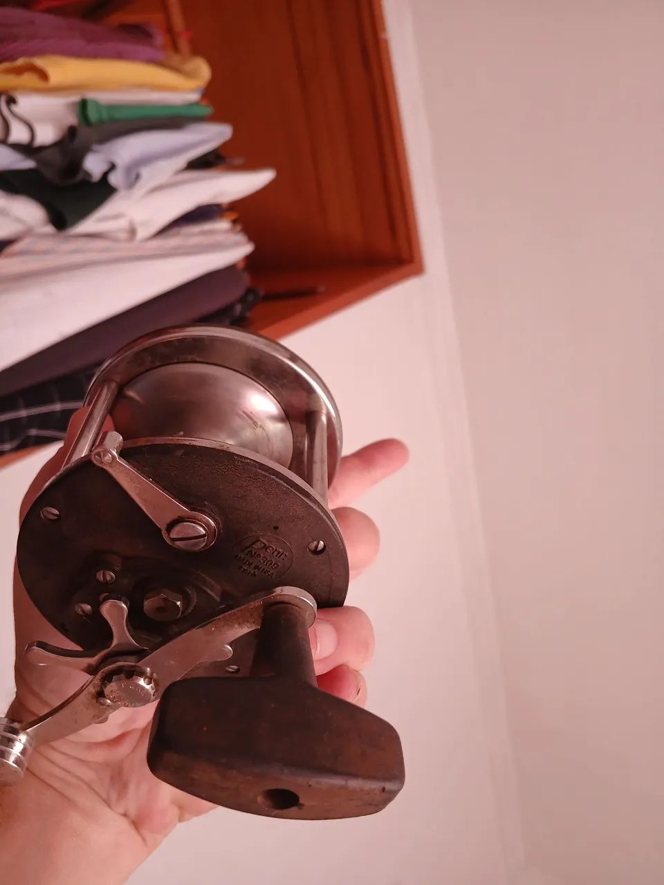 Carretilha de Pesca Penn 309 Level Wind - Foto 3