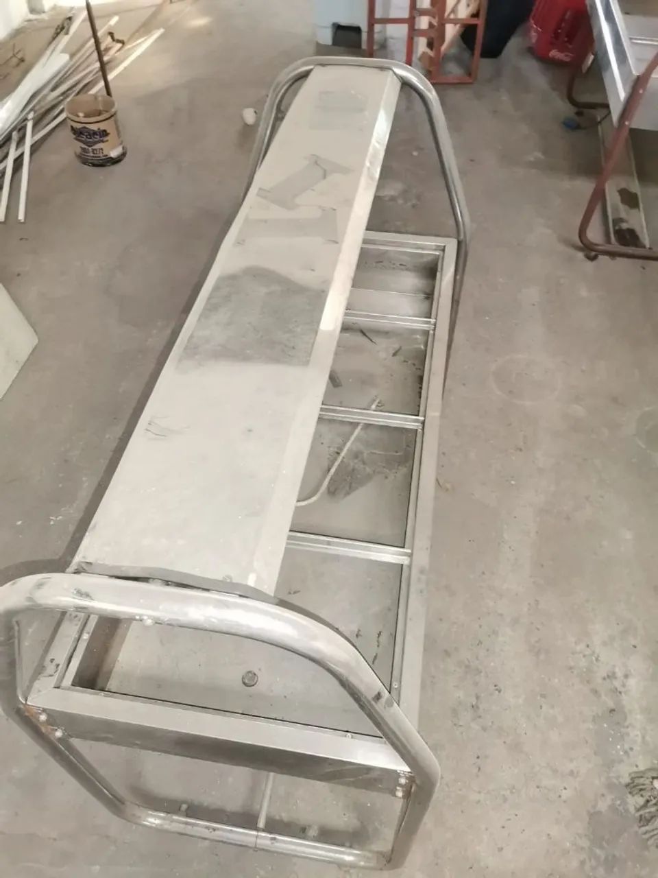 Carrinho de serviço em aço inox - Foto 2
