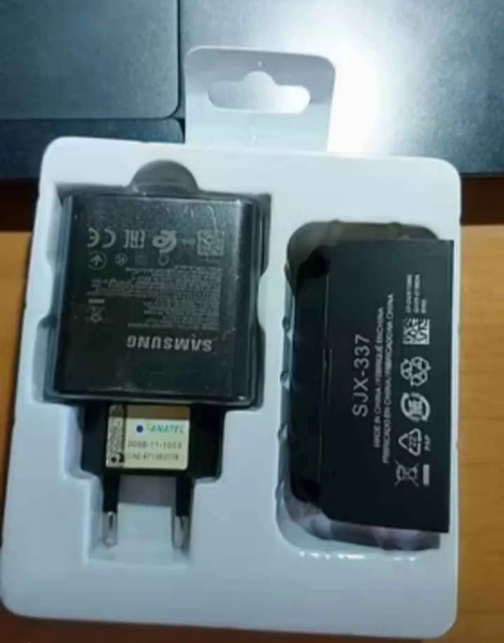 Carregador Samsung 45W Turbo Tipo C Para Tipo C  - Foto 2