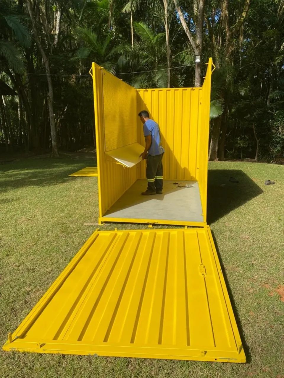 Container obra desmontável