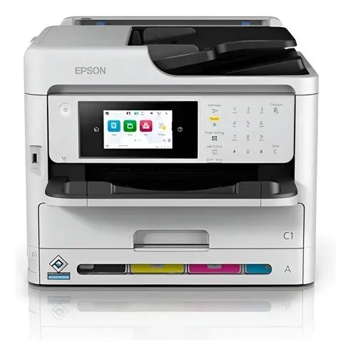 Workforce c5810 desbloqueada já com os cartuchos recarregáveis