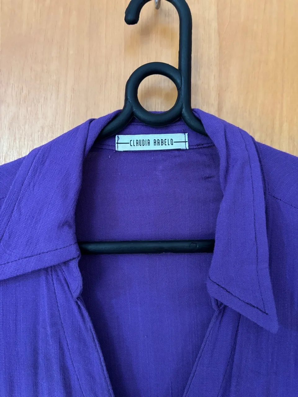Camisa Roxa Claudia Rabelo