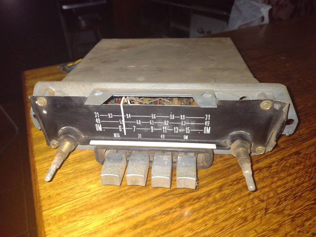 Ford galáxie Landal rádio Philco original funcionando
