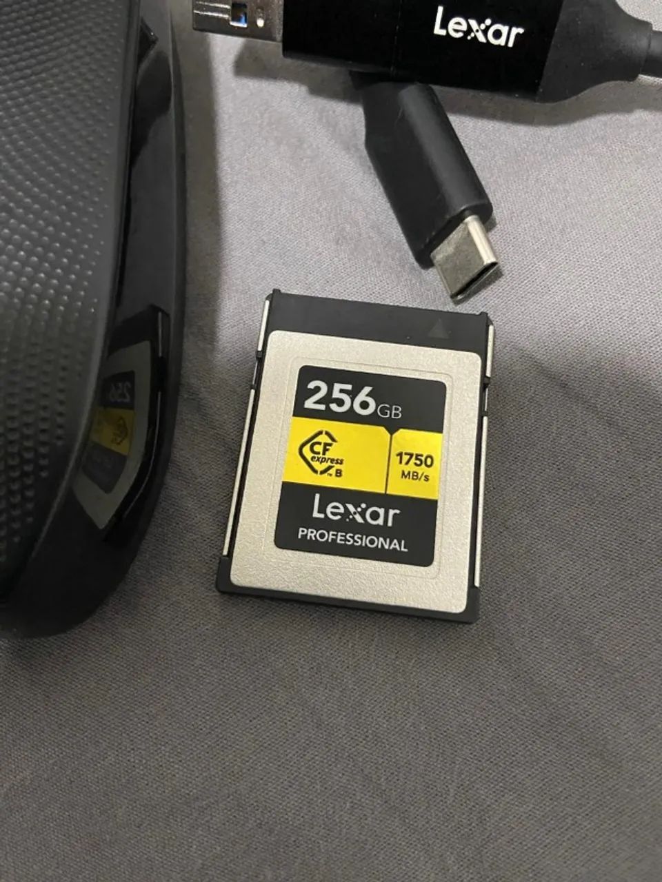 Cartao De Memoria Lexar Professional Gold S 256gb Cfexpress Type B + Leitor Lexar - Foto 2