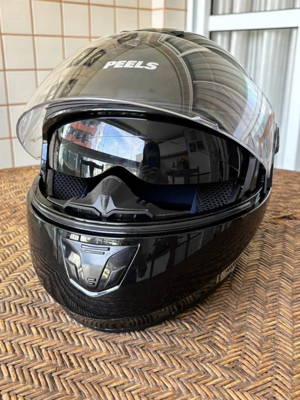 Capacete peels usado apenas uma vez. - Foto 3