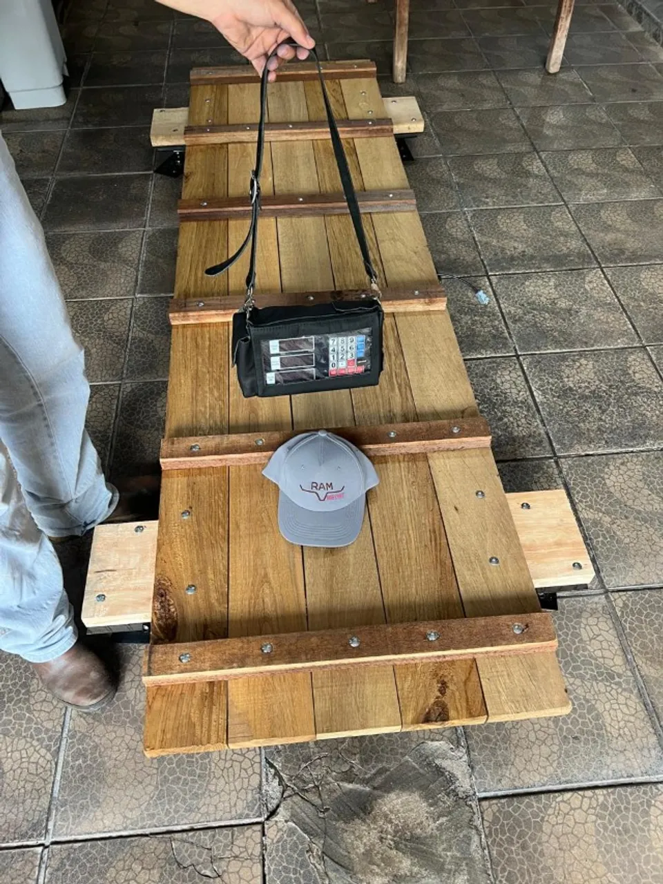 BALANÇA ELETRÔNICA PARA BOVINOS