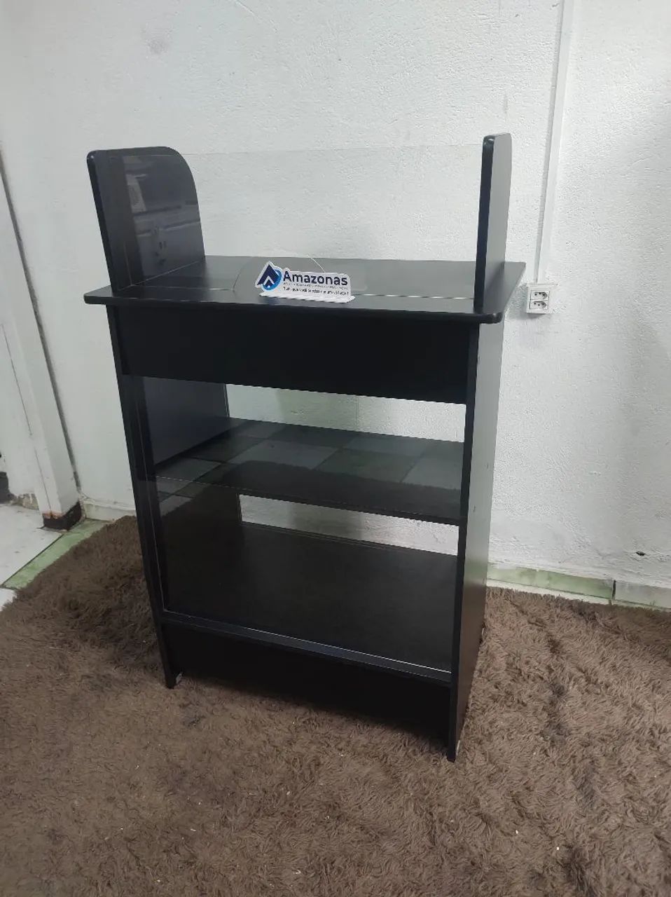 Frente para Lanchonete - MDF Preto  - Foto 3