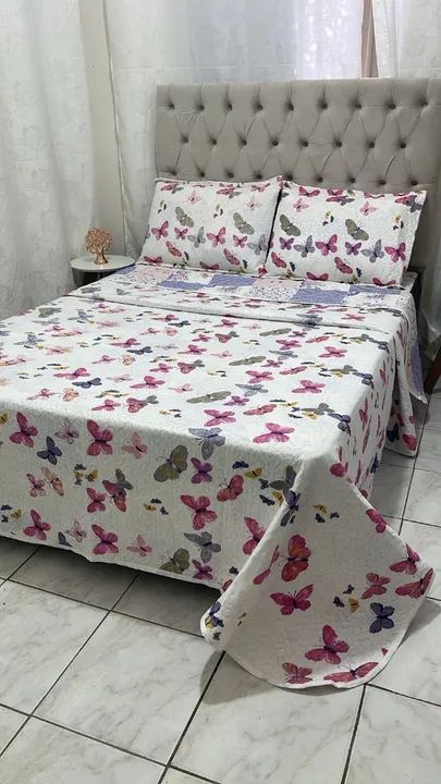 COBRE LEITO QUEEN DUPLA FACE PROMOÇÃO  - Foto 2