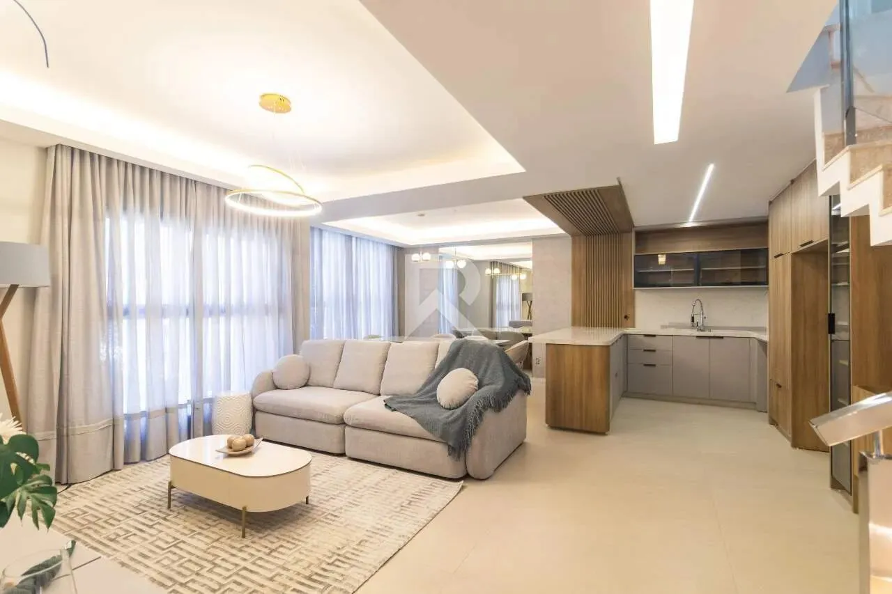 Casa mobiliada para locação no condomínio Aspen Residence - 172m² - Santa Felicidade - Cur