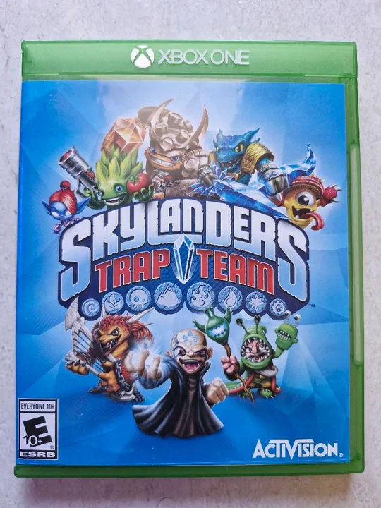 Jogo skylanders trap team Xbox one