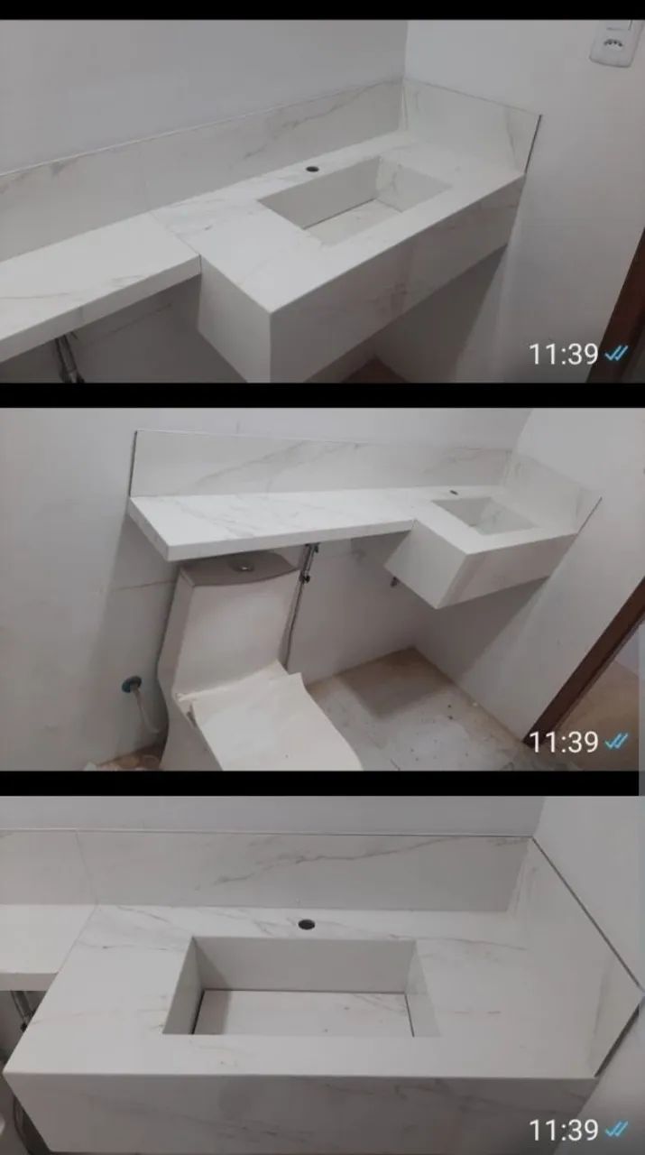 Pia e Nicho em porcelanato  - Foto 4