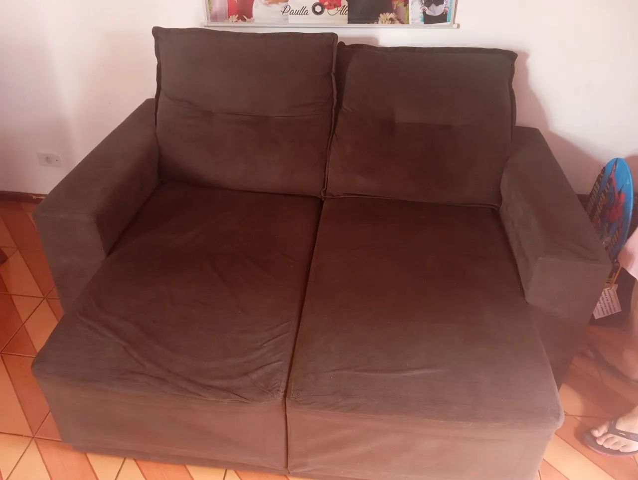 Sofá Cama 2 lugares em ótimo estado - Foto 2