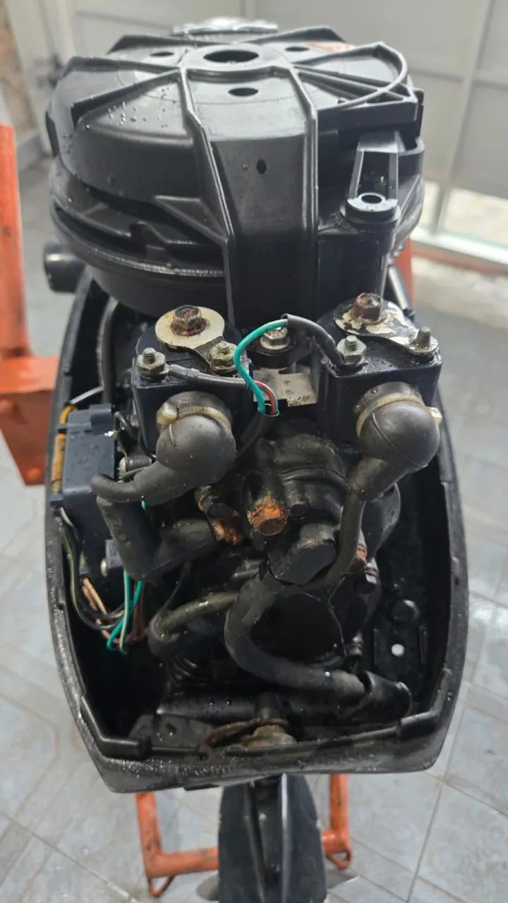 MOTOR POPA 15 HP - MERCURY - 2 TEMPOS - Foto 3