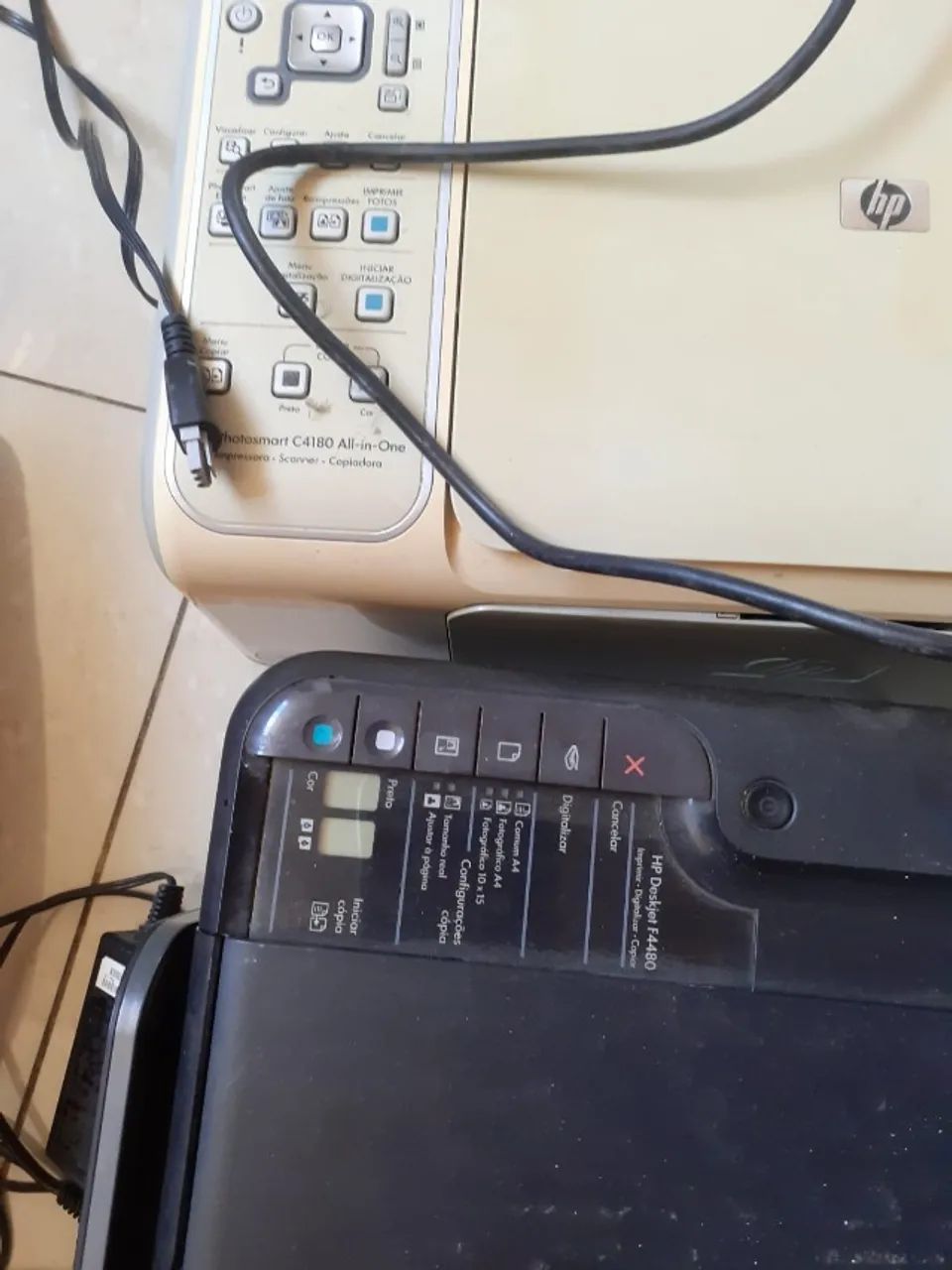 kit 3 impressoras, monitor 17lcd e 2 modem - Foto 4