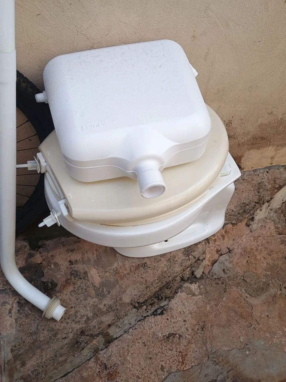 Vaso  de banheiro usada