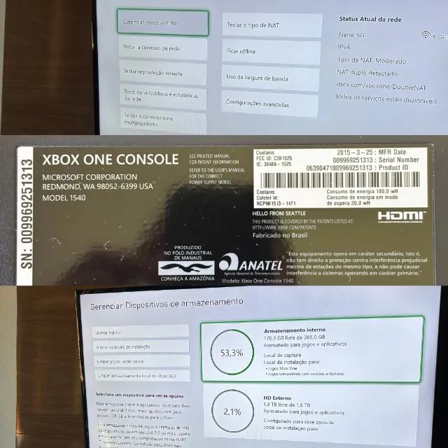 Xbox One Fat 500GB com Kinect - Foto 3