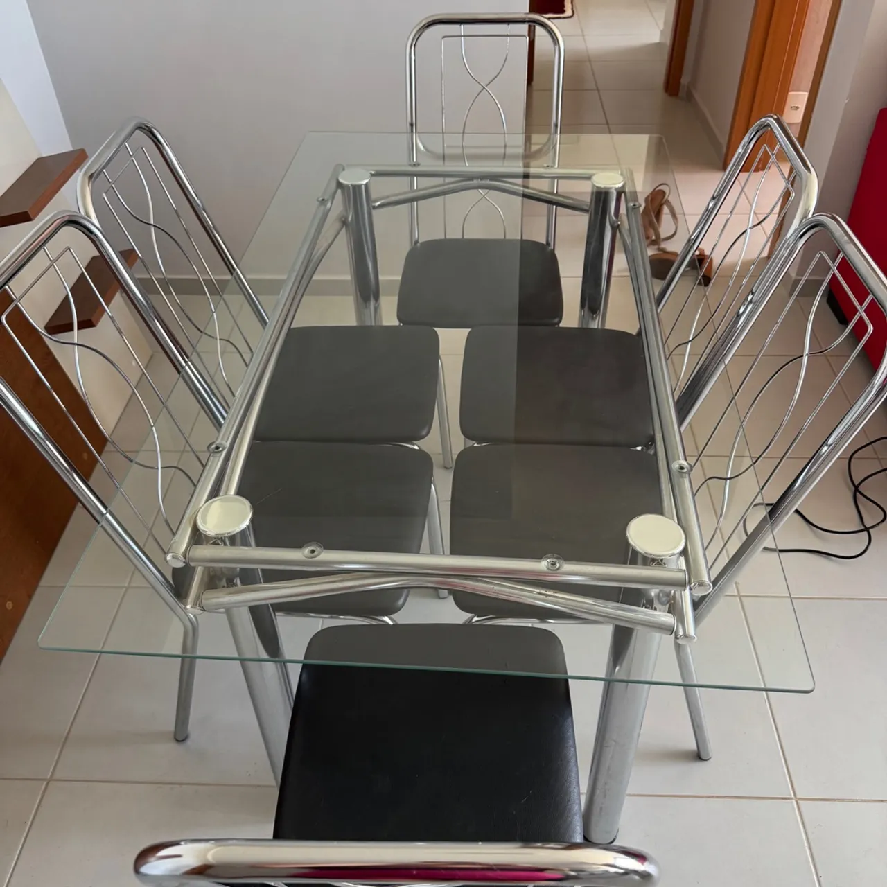Mesa de Jantar com 6 Cadeiras