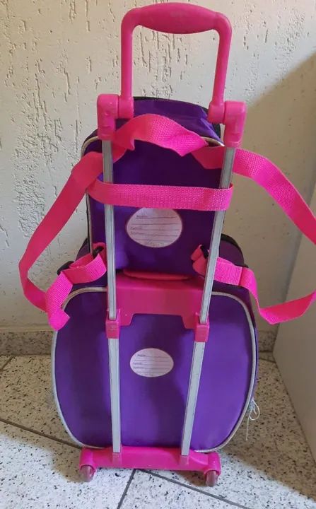 Mochila Barbie + Lancheira - Foto 2
