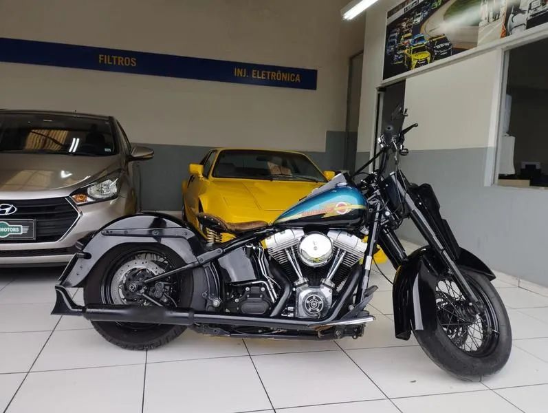 HARLEY-DAVIDSON SOFTAIL HERITAGE SPRINGER FLSTS 2009 - Foto 2