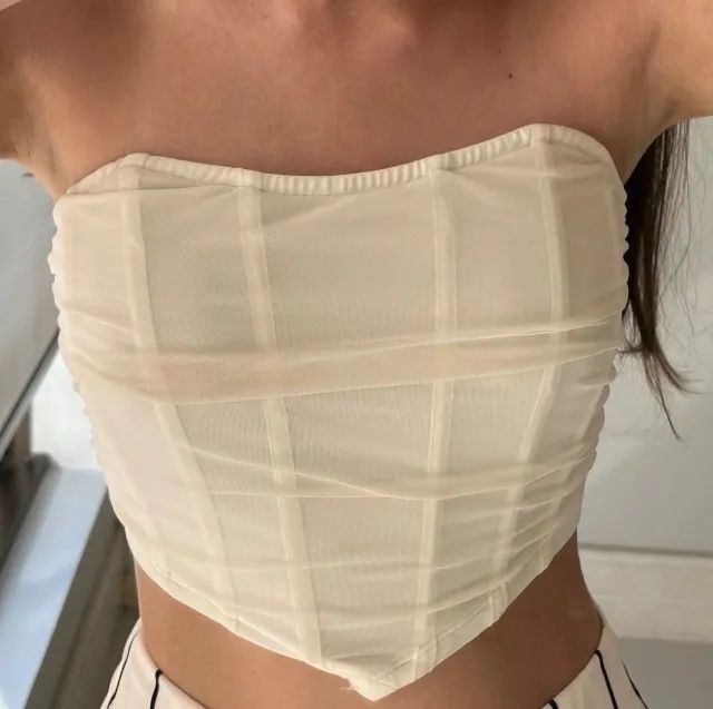 corset branco - Foto 2