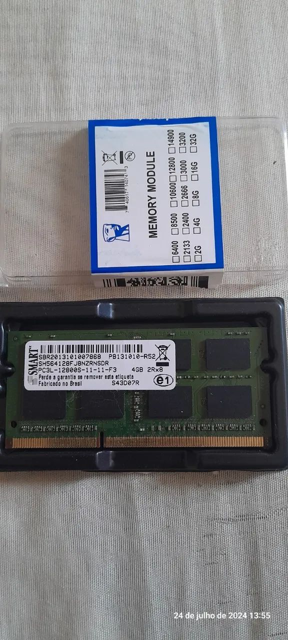 Memoria RAM 4GB - Notebook - Foto 3