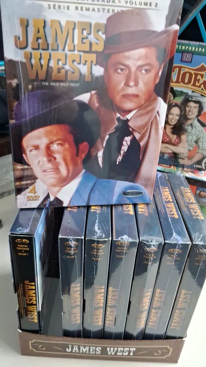 WEST DVD セット 14枚 James West - A Coleção Completa Box 32 DVDs Originais - CDs, DVDs