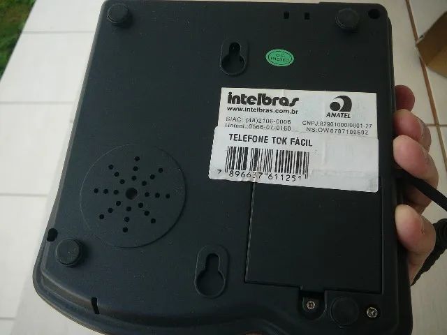 Telefone fixo (com fio) Tok Fácil - Intelbras (mostruário) - Foto 4