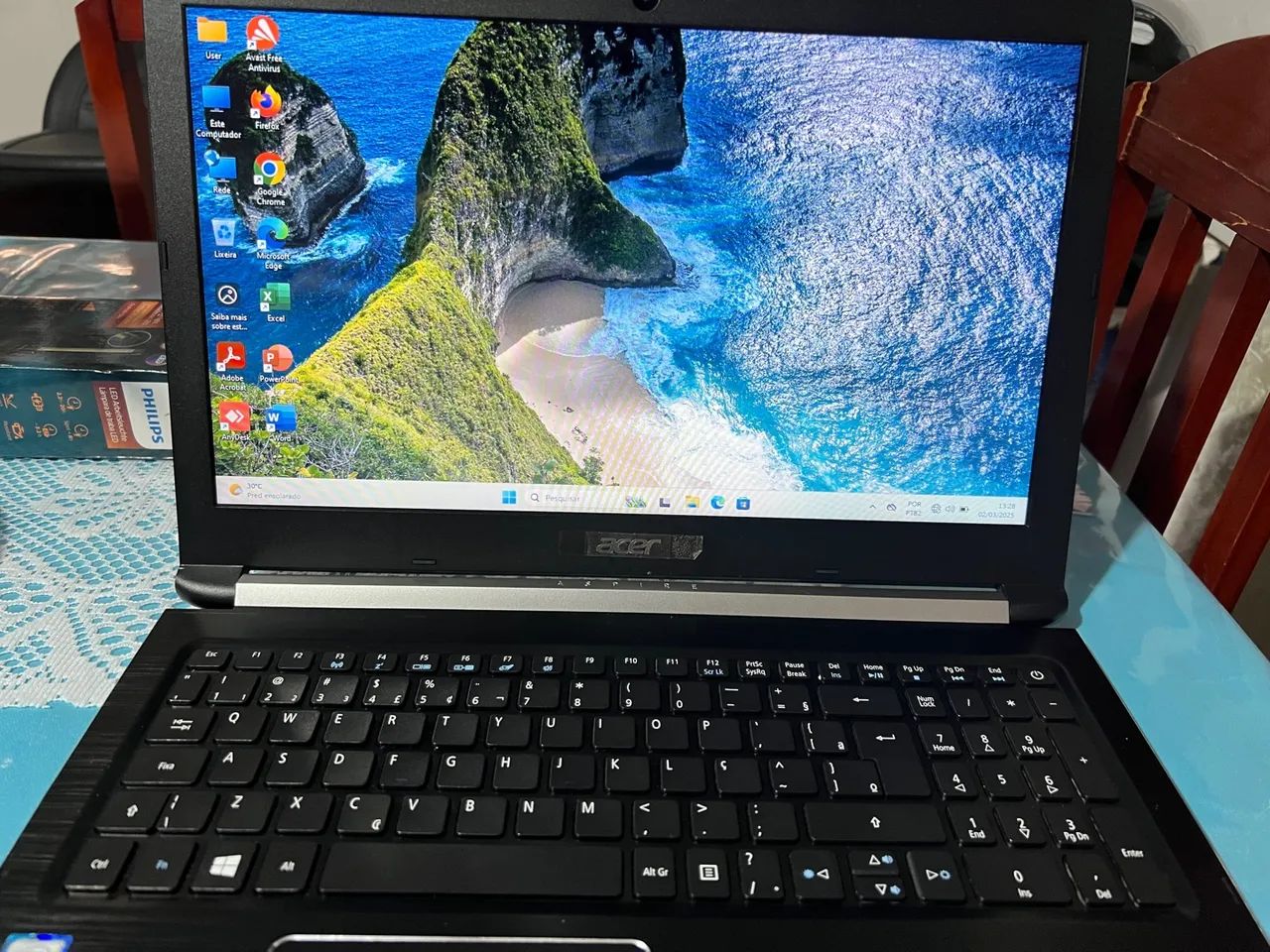 Notebook Acer Aspire 5 com memória SSD 256GB  - Foto 5