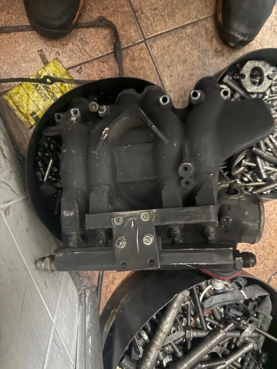 Coletor de admissão ap mi 8 bicos - Foto 3