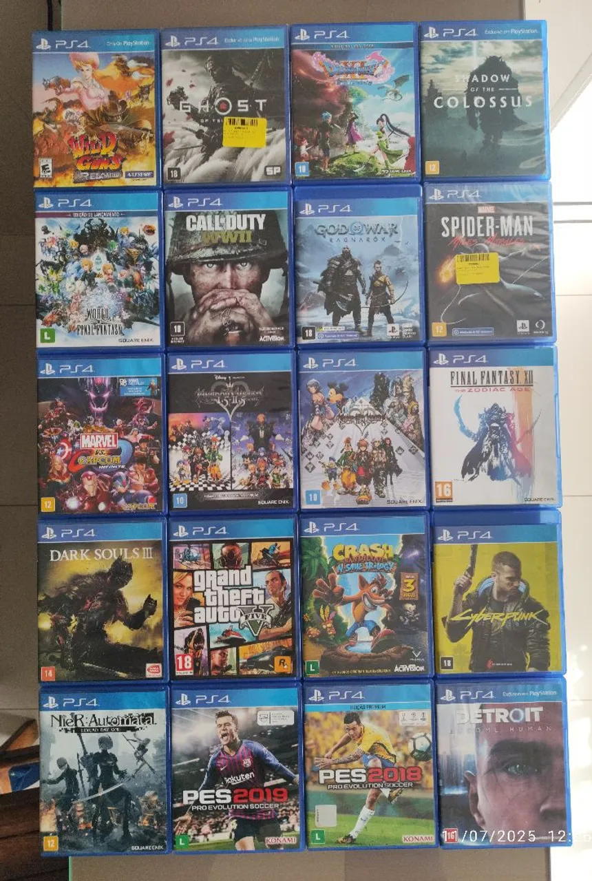 Jogos Ps4 ( preços na descrição )