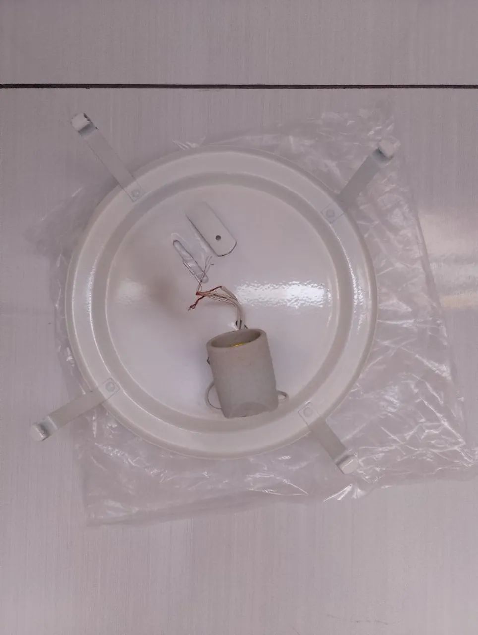 Lustre plafon de vidro. - Foto 3