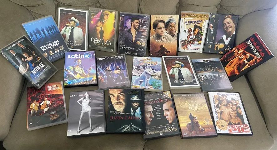 Lote 20 DVDs originais 