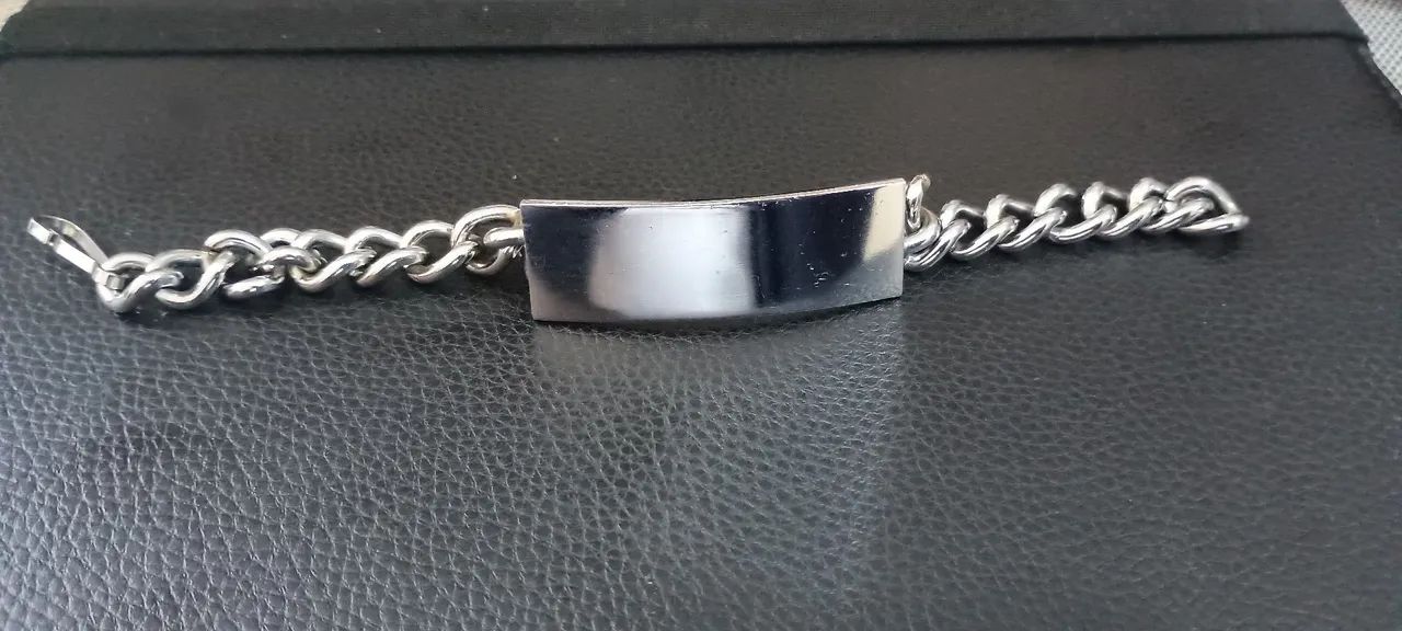 Pulseira de aço inoxidável - Foto 2