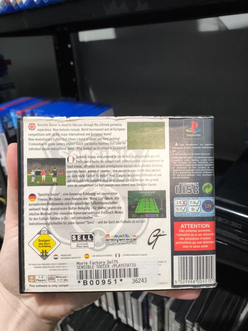 Sensible Soccer PS1 - Foto 2