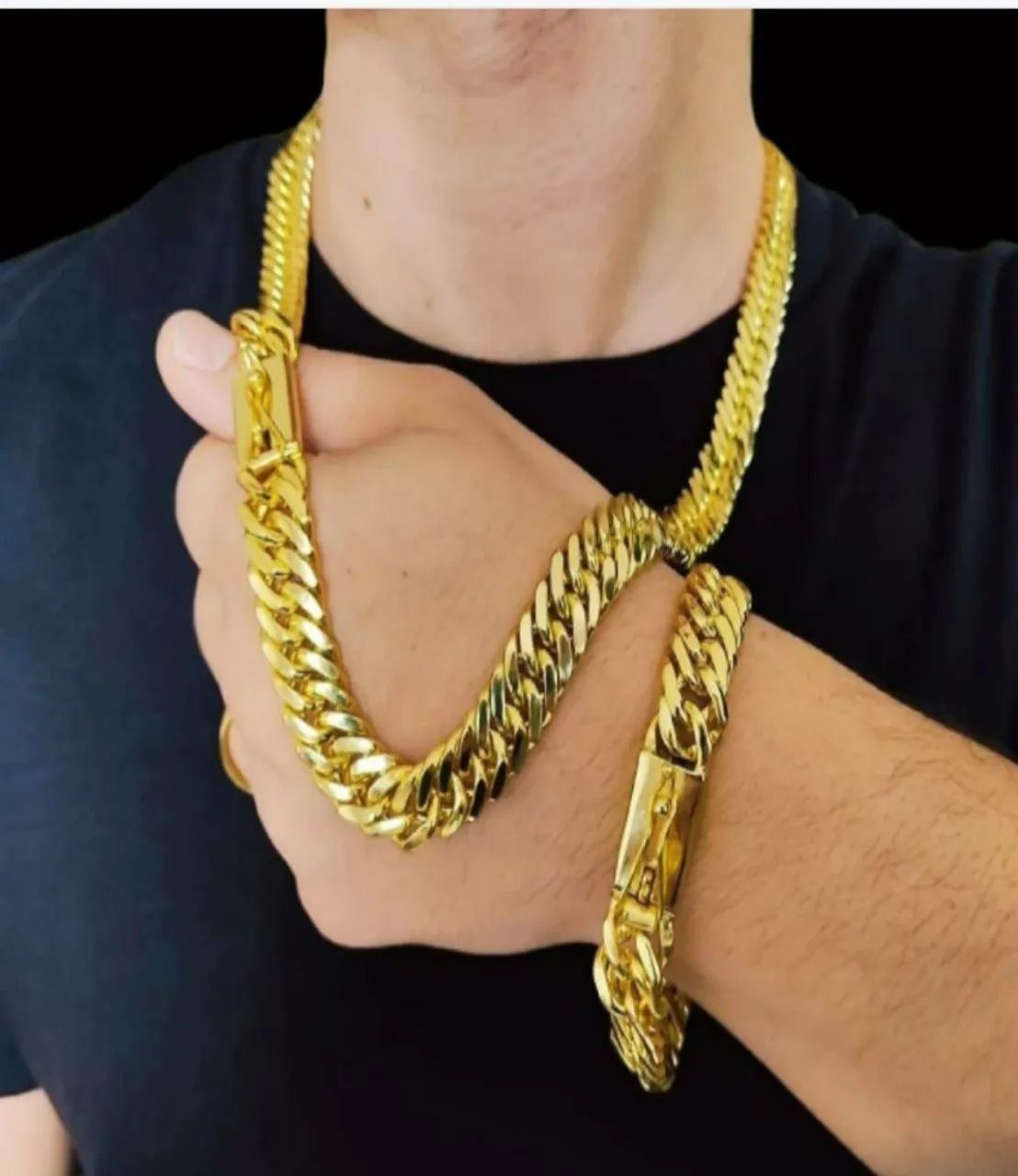 Corrente cordão masculino 