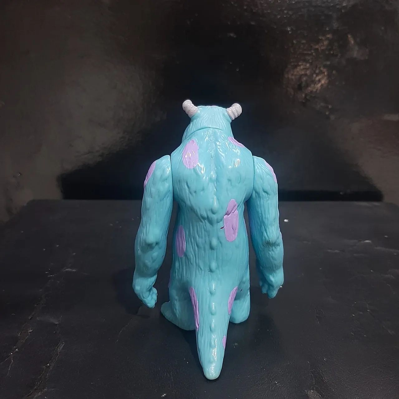 Sulley Monsters S.A Original Estrela - Disney/Pixar - 12cm - Braços articulados-conservado - Foto 4