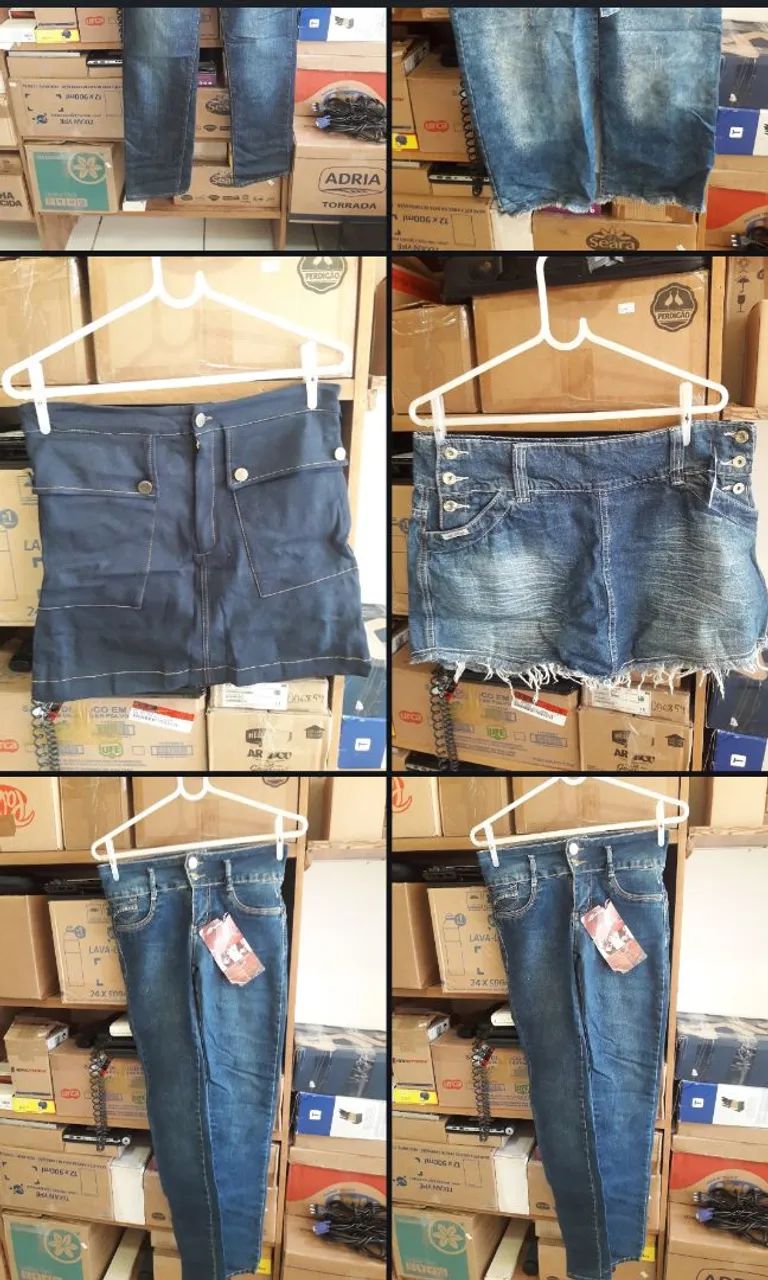 Lote de 80Pcs Roupas Diversas Manequim e Plus Size - Foto 5