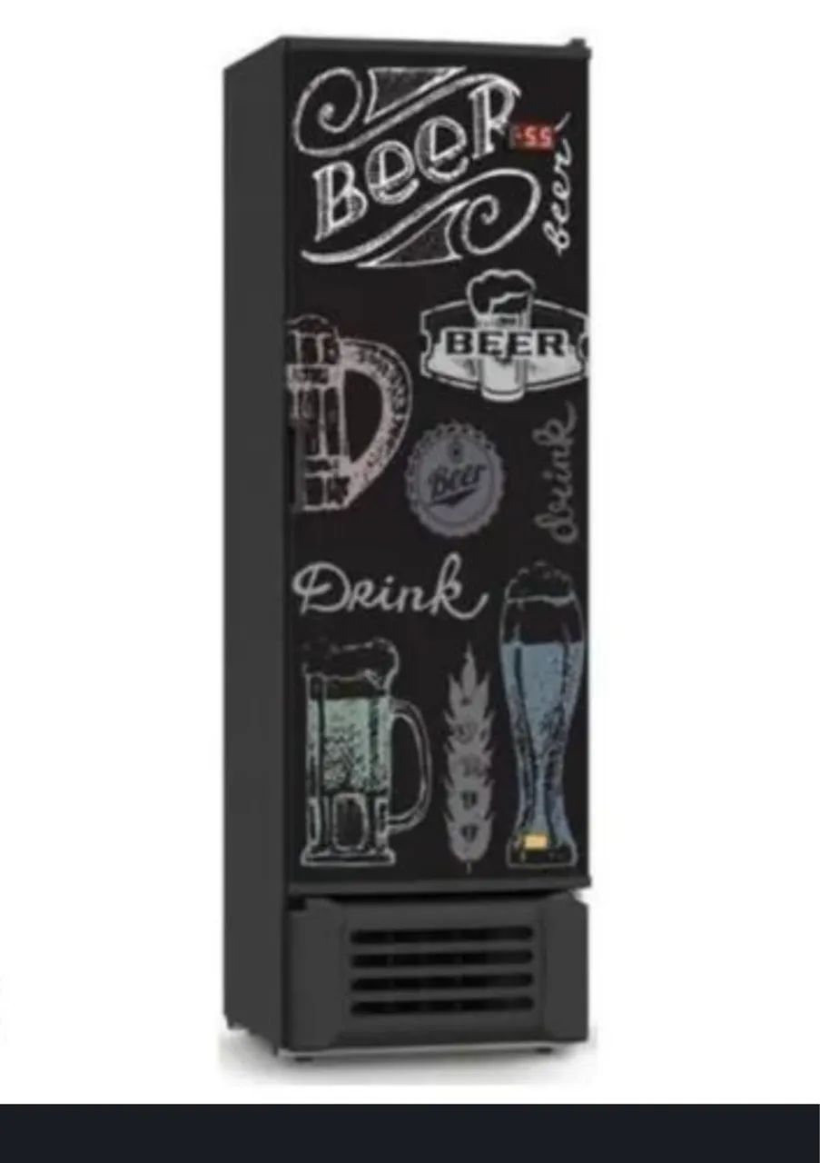 Cervejeira Decorada - Beer Drink/ 400 Litros, modelo VCC400S.