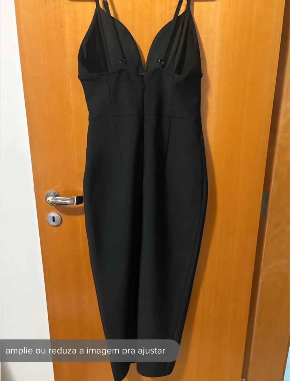 Vestido preto Midi elegante   - Foto 2