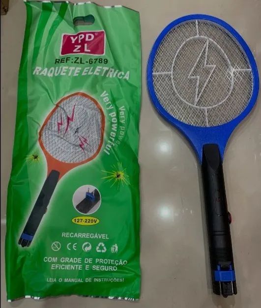 Raquete eletrica bivolt