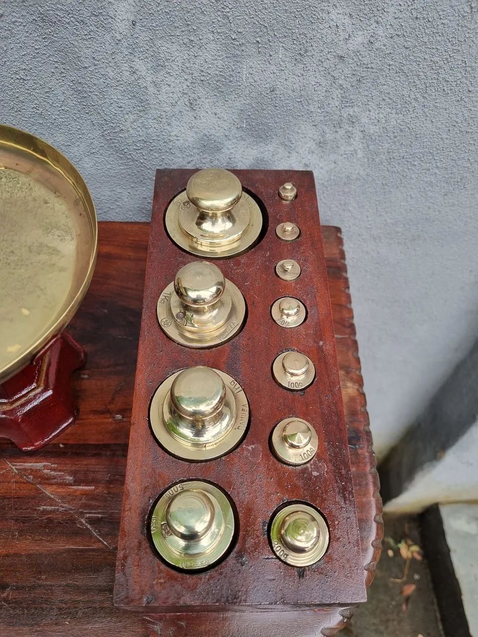 Balança  Ramuza força 5kg  com jg de pesos - Foto 2